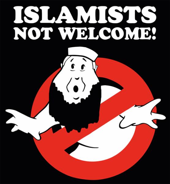 Aufkleber - Islamists Not Welcome