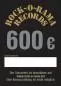 Mobile Preview: Rockorama Gutschein im Wert von 600 EUR, hinten