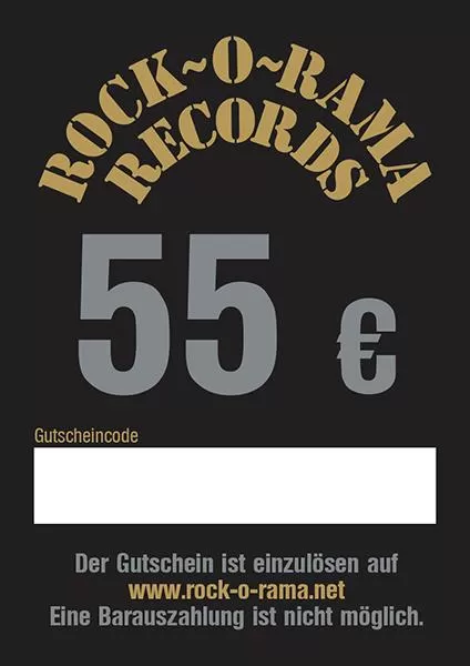Rockorama Gutschein im Wert von 55 EUR, hinten