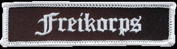 Aufnäher - Freikorps (Schriftzug, rechteckig)