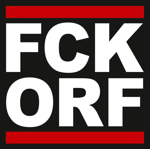 Abbildung des Aufklebers FCK ORF