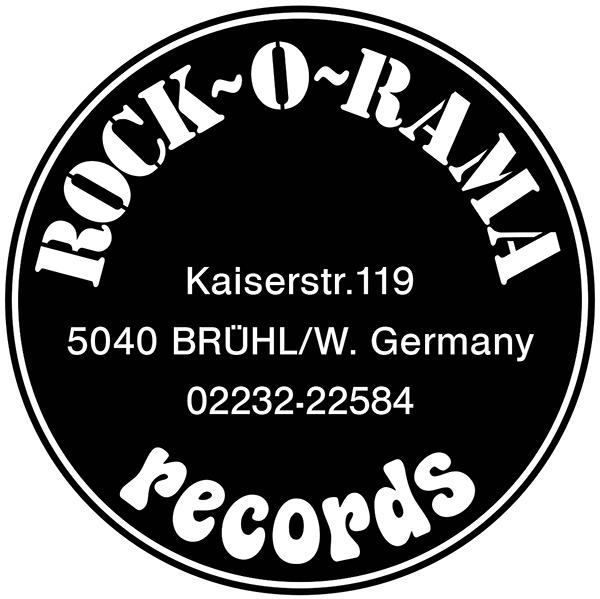 Aufkleber - Rock-O-Rama Records Logo (altes Motiv)
