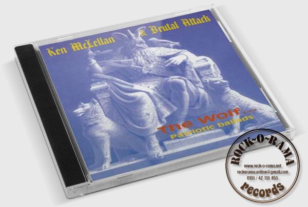 Abbildung der Brutal Attack / Ken McLellan CD The Wolf, Patriotic Ballads