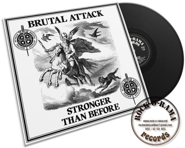 Abbildung der Brutal Attack LP Stronger Than Before