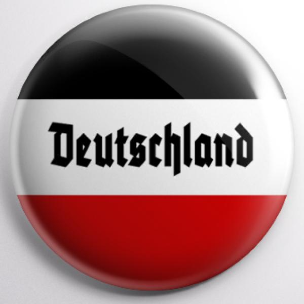 Button - Deuschland (schwarz weiß rot)