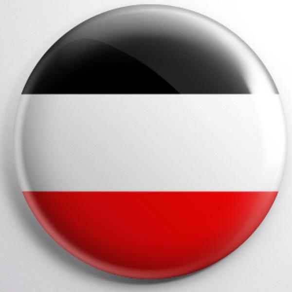 Button - Schwarz Weiß Rot