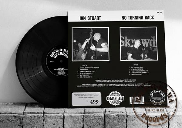 Abbildung der Rückseite der Ian Stuart LP No Turning Back