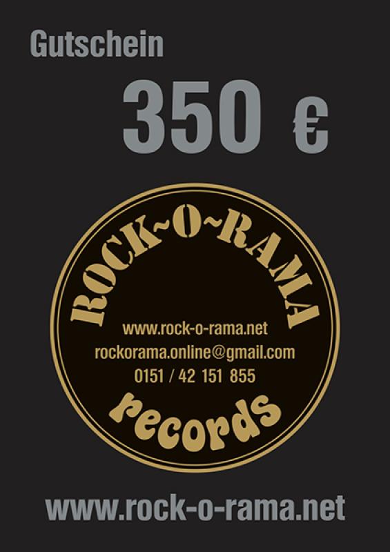 Rockorama Gutschein im Wert von 350 EUR, vorne