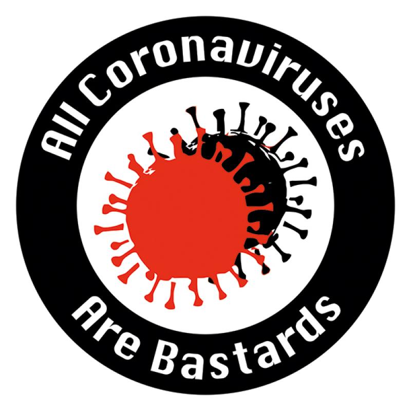 Aufkleber - All Coronaviruses Are Bastards, ACAB