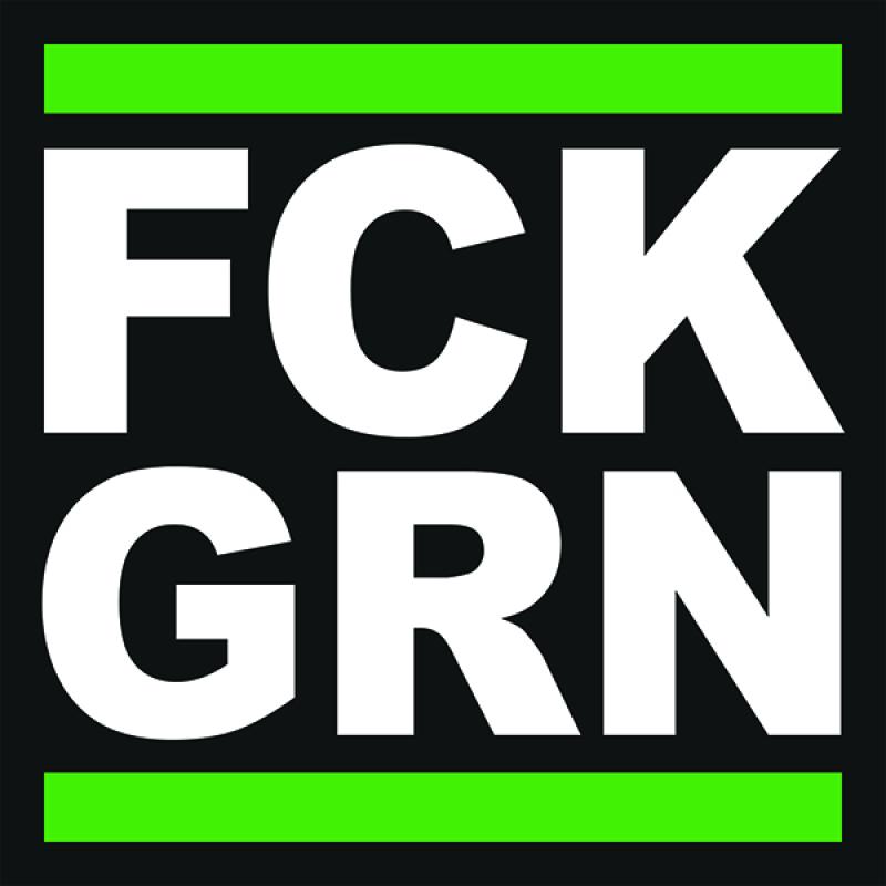 Aufkleber - FCK GRN