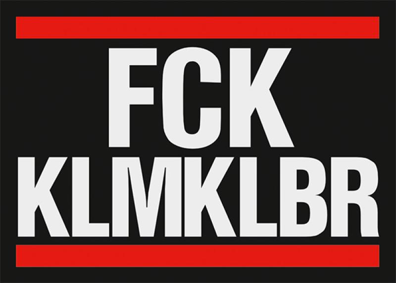 Abbildung des Aufklebers FCK KLMKLBR