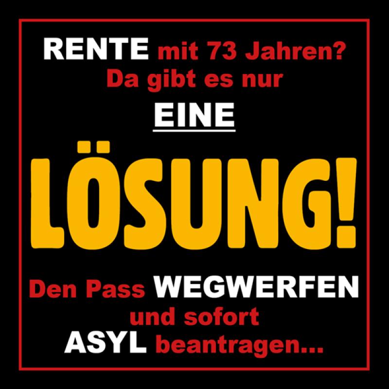 Rock O Rama Records Aufkleber Rente Mit 73 Pass Wegwerfen