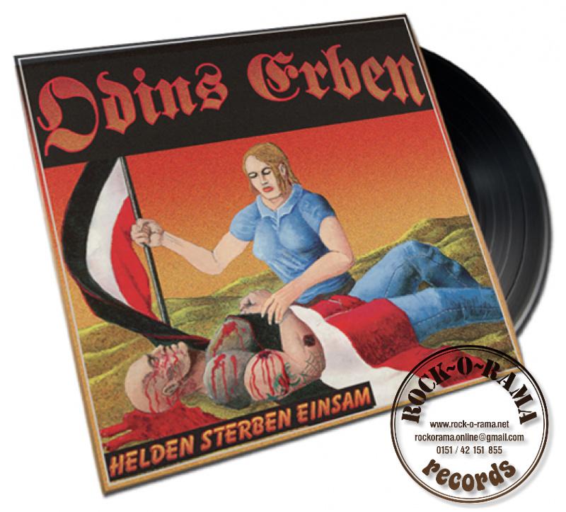 Abbildung des Covers der Odins Erben LP Helden sterben einsam