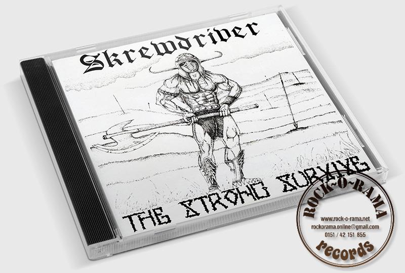 Abbildung der Skrewdriver CD The Strong Survive