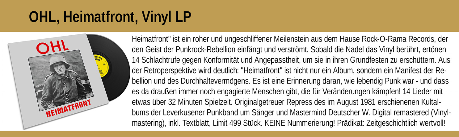 OHL, Heimatfront, LP